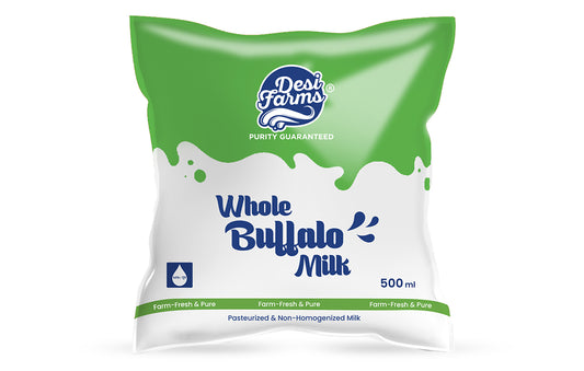 Whole Buffalo Milk 500 Ml