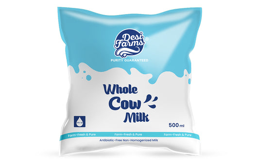 Whole Cow Milk 500 Ml